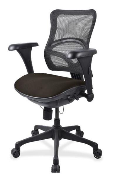 Lorell Mid-Back Fabric Seat Chair